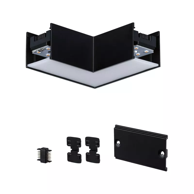 Linion 90° Channel Light 24V 3.5W 3000K Black Signal