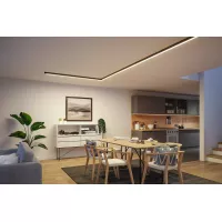 Linion Canal lumineux 90 ° 24V 3,5W 3000K Noir signal - système d'accrochage et décoration - détail 9