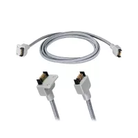 Cable de alimentación Linion gris de 1,75 m - système d'accrochage et décoration - détail 2