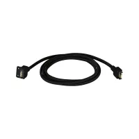 Linion câble d'alimentation Noir 1,75m - système d'accrochage et décoration - détail 1
