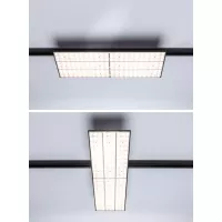 Panel LED para cubierta ProRail3 6600lm 75W 3000K 230V Negro - système d'accrochage et décoration - détail 11