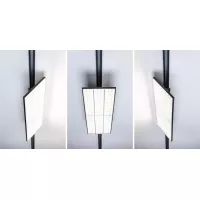 ProRail3 Panneau LED Deck 7000lm 75W 4000K 230V Noir - système d'accrochage et décoration - détail 10
