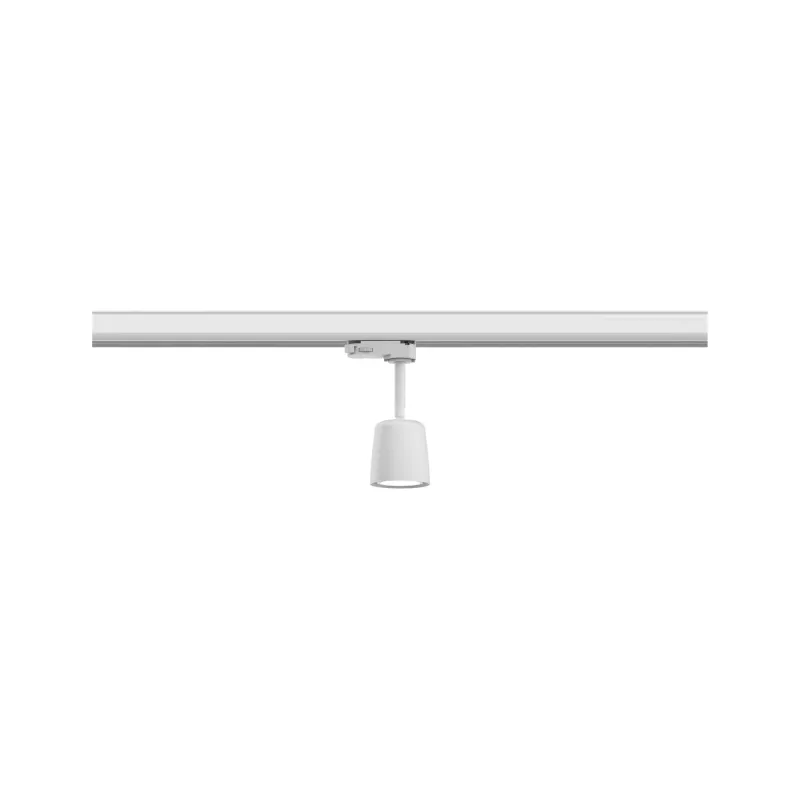 Foco para riel ProRail3 con cubierta GU10, máx. 10 W, regulable, 230 V