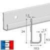 Cimosa H24 security 200 cm - staffa per quadro per la linea industriale civic. Civic Industrie 2 - Cimaise Tableau 