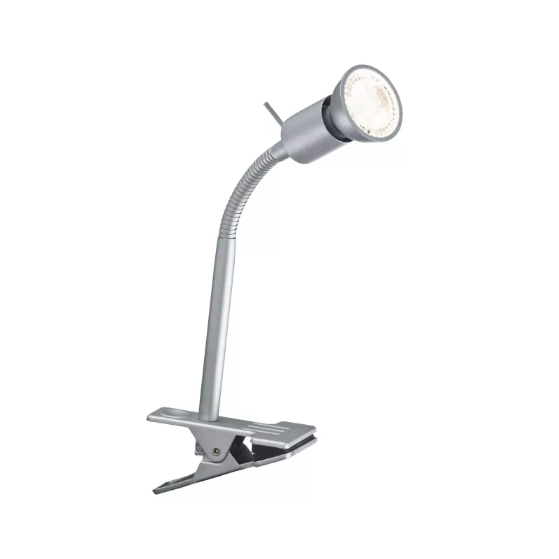 Finja Chrome Matt Clip-on Spotlight 230V GU10