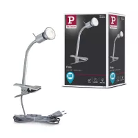 Spot à pince Finja Chrome mat 230V GU10 - système d'accrochage et décoration - détail 7