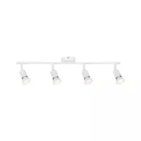 Spotlight Carolina GU10 230V max. 4x10W dimmable - système d'accrochage et décoration - détail 7