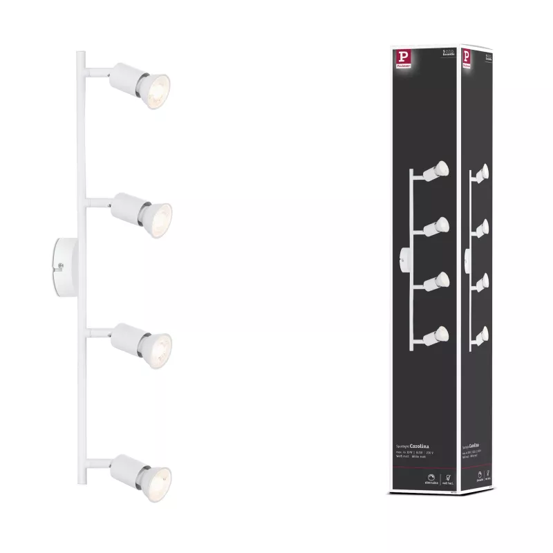 Spotlight Carolina GU10 230V max. 4x10W gradable