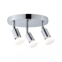 Spotlight Carolina IP44 GU10 230V max. 3x10W gradable - système d'accrochage et décoration - détail 2