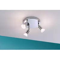 Foco Carolina IP44 GU10 230V máx. 3x10W regulable - système d'accrochage et décoration - détail 4