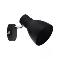 Spotlight Davy E27 230V max. 20W gradable Noir - système d'accrochage et décoration - détail 1