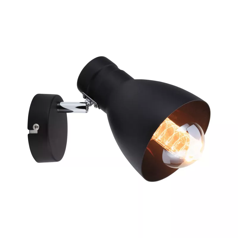 Spotlight Davy E27 230V max. 20W gradable Noir