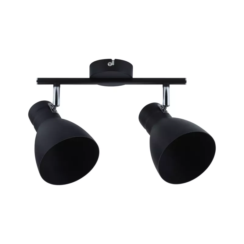 Davy Strahler E27, max. 230 V, 2 x 20 W, dimmbar, Schwarz - système d'accrochage et décoration
