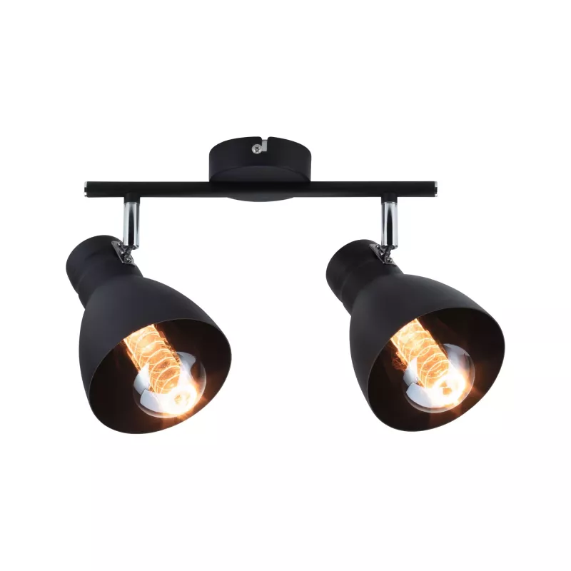 Davy spotlight E27 230V max. 2x20W dimmable Black