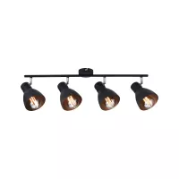 Davy Strahler E27 230V max. 4x20W dimmbar Schwarz - système d'accrochage et décoration - détail 4