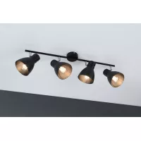 Davy Strahler E27 230V max. 4x20W dimmbar Schwarz - système d'accrochage et décoration - détail 6