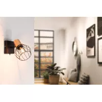 Spotlight Lanka E14 230V max. 20W gradable Noir - système d'accrochage et décoration - détail 4