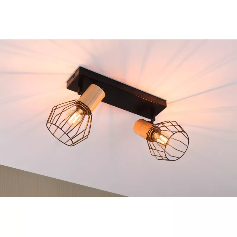 Spotlight Lanka E14 230V max. 2x20W dimmable Black