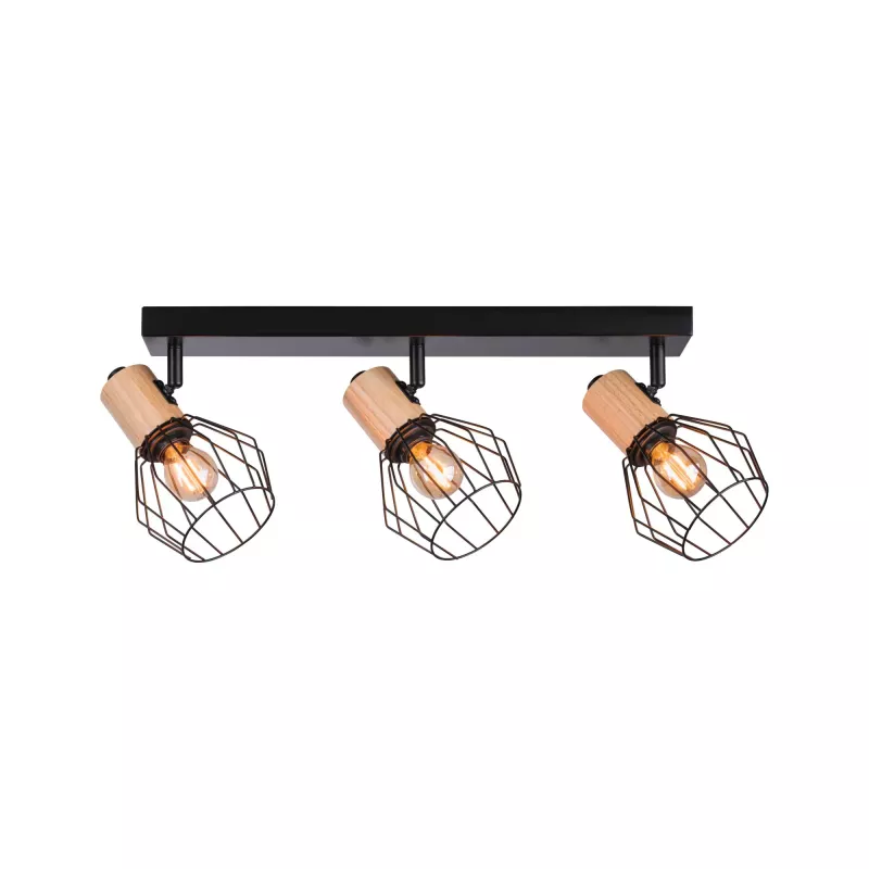 Spotlight Lanka E14 230V max. 3x20W dimmable Black