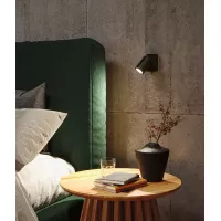 Spotlight Lirena GU10 max. 10W Noir mat Métal - système d'accrochage et décoration - détail 8