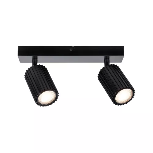 Spotlight Lirena GU10 max. 2x10W Noir mat Métal