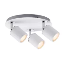 Strahlerröhre IP44 GU10 230V max. 3x10W dimmbar Weiß, Chrom - système d'accrochage et décoration - détail 2