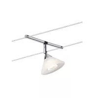 Sistema de cableado Colmar, foco individual GU4, máx. 10 W, regulable, 12 V, cromado, acabado satinado. - système d'accrochage et décoration - détail 3