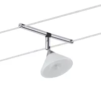 Système sur câbles Colmar Spot individuel GU4 max. 10W gradable 12V Chrome, Satiné - système d'accrochage et décoration - détail 4