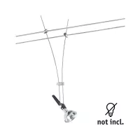 Comet Spot Einzelkabelsystem, GU5.3, max. 50 W dimmbar, 12 V, Chrom - système d'accrochage et décoration - détail 1