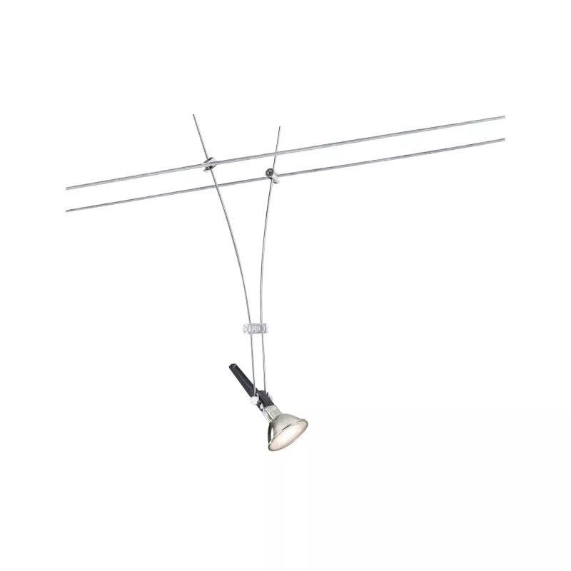 Sistema de cableado individual Comet Spot, GU5.3, máx. 50 W, regulable, 12 V, cromado.