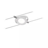 RoundMac LED -Kabelsystem Basisset 6x200lm 6x4,3W 2700K 230/12V Mattweiß - système d'accrochage et décoration - détail 2