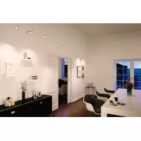 Système sur câbles Mac II Kit de base GU5,3 max. 5x10W gradable 230/12V Chrome mat - système d'accrochage et décoration - détail 8