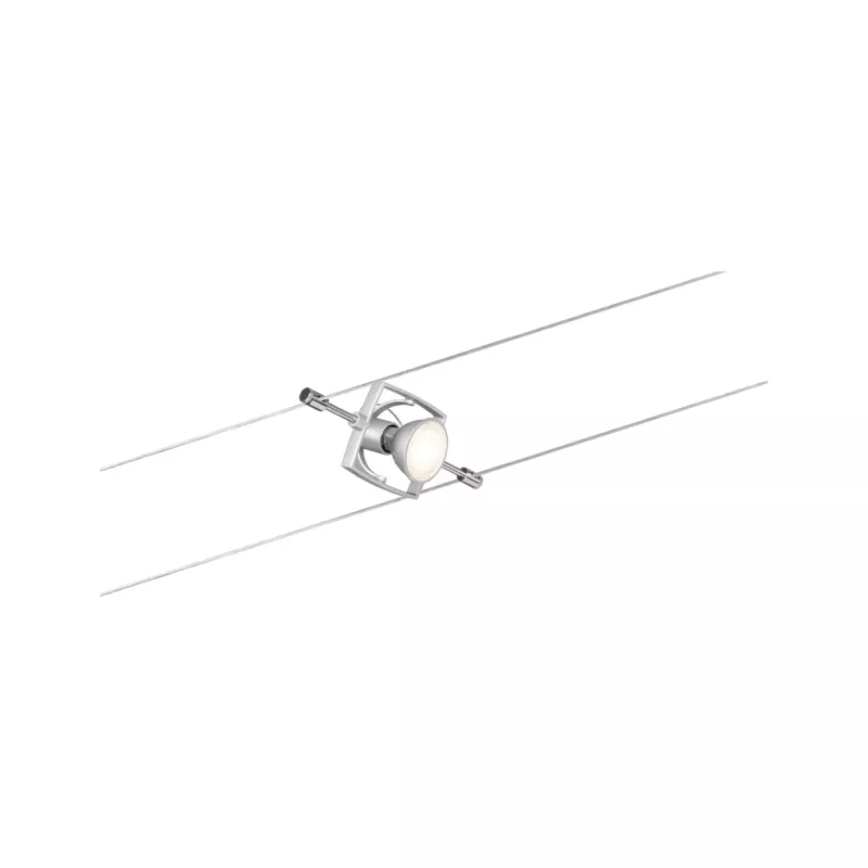 Mac II Kabelsystem Basis-Kit GU5.3 max. 7x10W dimmbar 230/12V Mattchrom