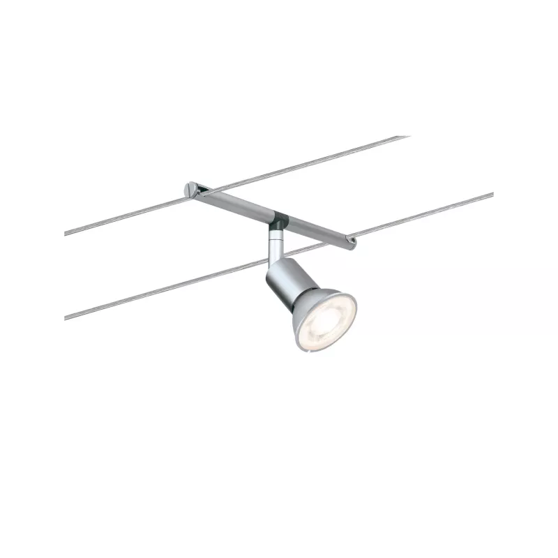 Spice SaltLED Kabelsystem Basisset GU5.3 max. 5x10W dimmbar 230/12V Mattchrom