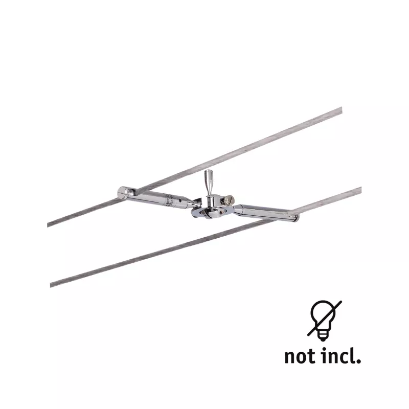 TogoLED Cable System Individual Spot GU5.3 max. 10W dimmable 12V Chrome