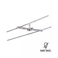 TogoLED Kabelsystem Einzelspot GU5.3 max. 10W dimmbar 12V Chrom - système d'accrochage et décoration - détail 2