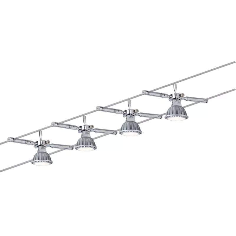 TogoLED Cable System Individual Spot GU5.3 max. 10W dimmable 12V Chrome