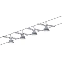 Sistema de cable TogoLED, foco individual GU5.3, máx. 10 W, regulable, 12 V, cromado. - système d'accrochage et décoration - détail 3