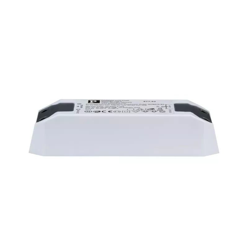 Transformador electrónico halógeno+ LED máx. 0-50W 220-240/12V 50VA Blanco - système d'accrochage et décoration