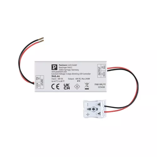ULine Accessoires 3-Step-Dimmer max. 200W 48V 80x35mm Blanc
