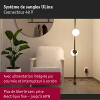 Transformador enchufable ULine Accessories 60VA 230/48V 100mm Negro - système d'accrochage et décoration - détail 3