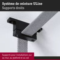 ULine Accessoires Support de sangle droit Kit de 2 Noir - système d'accrochage et décoration - détail 5