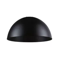 ULine Luminaire en suspension LED Bol 300mm 12W Noir - système d'accrochage et décoration - détail 1