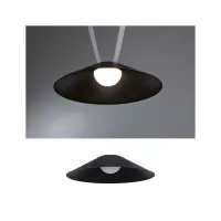 ULine LED pendant light Cone 560lm 12W 350mm 3000K Black - système d'accrochage et décoration - détail 3