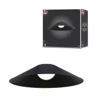 ULine LED Pendelleuchte Kegel 560 lm 12 W 350 mm 3000 K Schwarz - système d'accrochage et décoration - détail 10