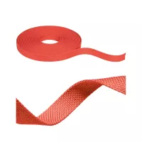 ULine 10m Dacron Textile Kupfer Orange Gurtband - système d'accrochage et décoration - détail 2