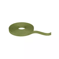 ULine 10m Dacron-Textilgurtband, kupfergrün - système d'accrochage et décoration - détail 1