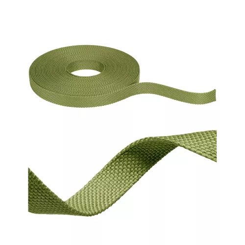 ULine Sangle 10m Dacron Textil Cuivre Vert