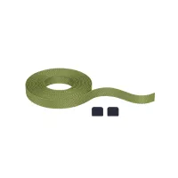 Cinta textil ULine de 5 m, color verde cobre, de dacrón. - système d'accrochage et décoration - détail 7
