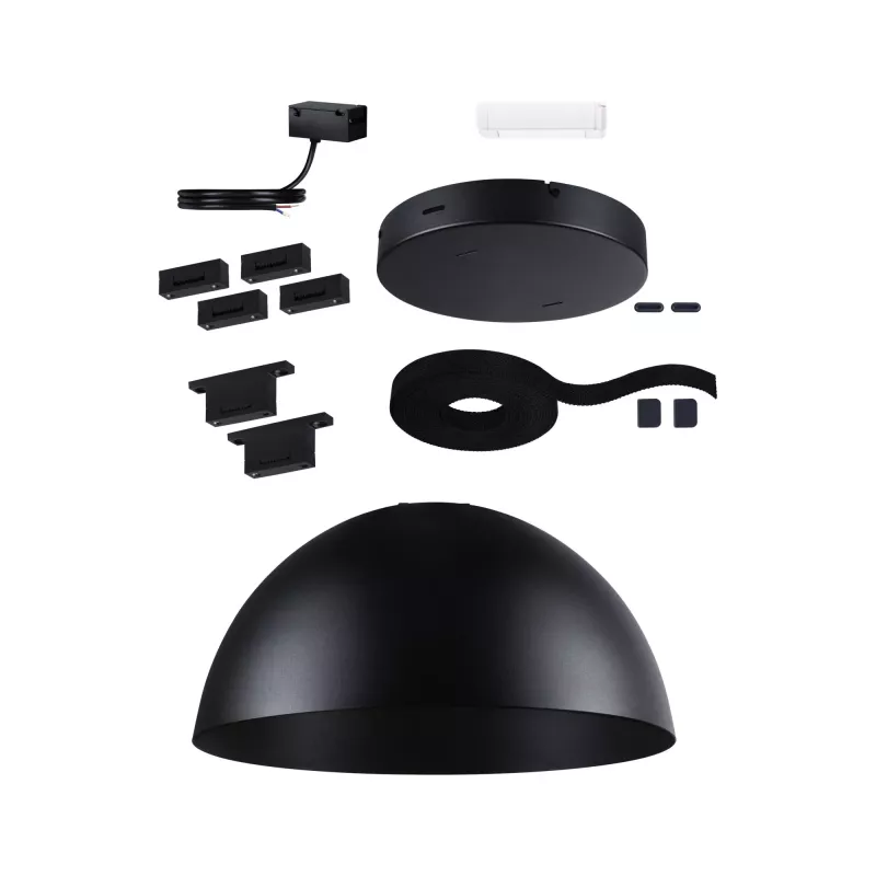 Kit de inicio de correa para cuencos ULine de 5 m y 12 W, color negro.